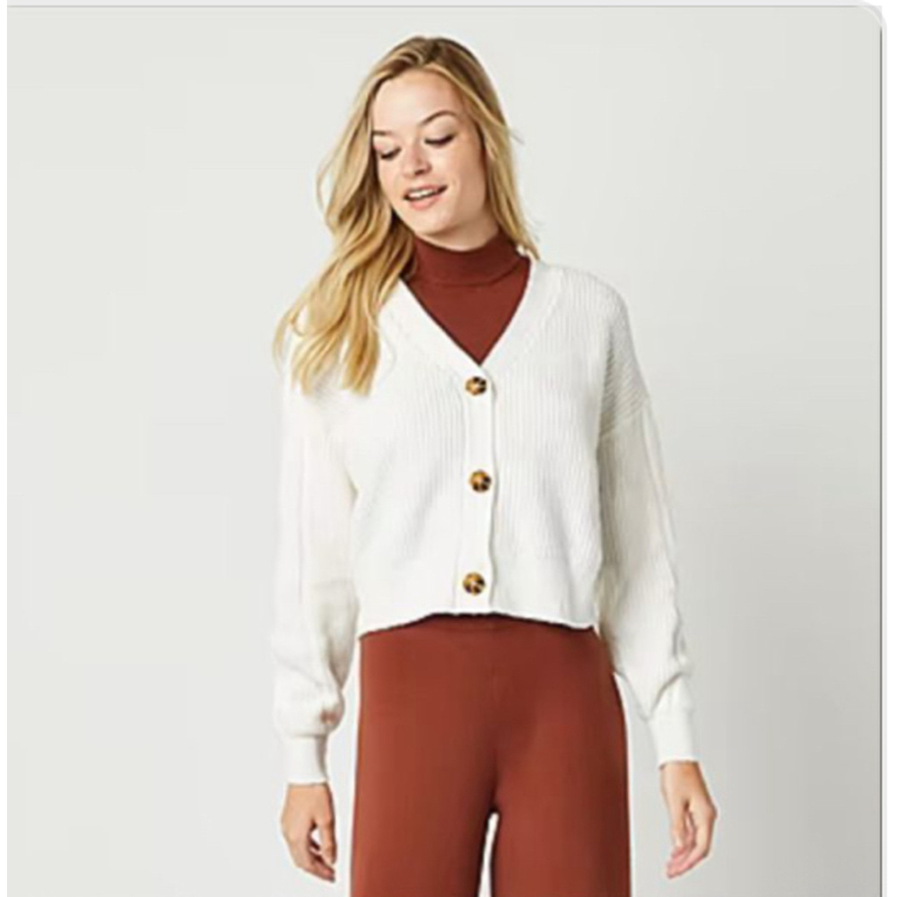 NEW ABBOTT ELEMENTARY Women's Super Soft Cardigan XL $49